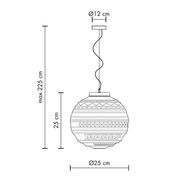 Braille Pendant Light gallery detail image