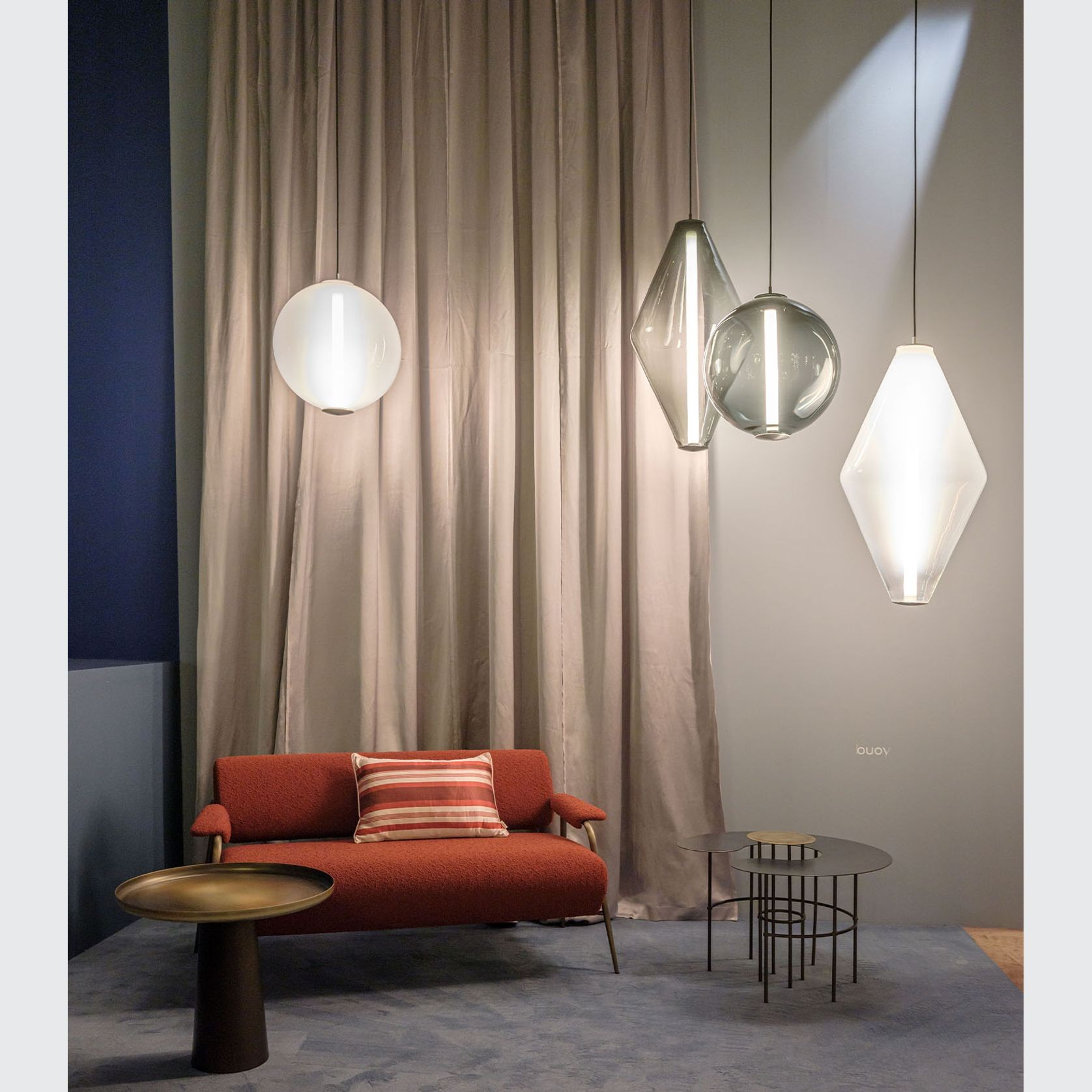 Buoy Double Cone Pendant Light gallery detail image