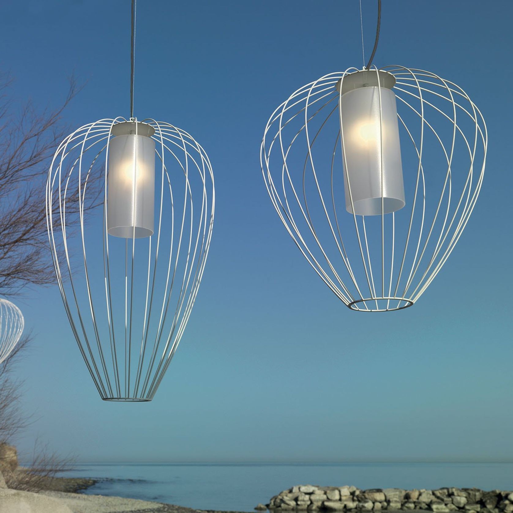 Cell Outdoor Pendant Light gallery detail image