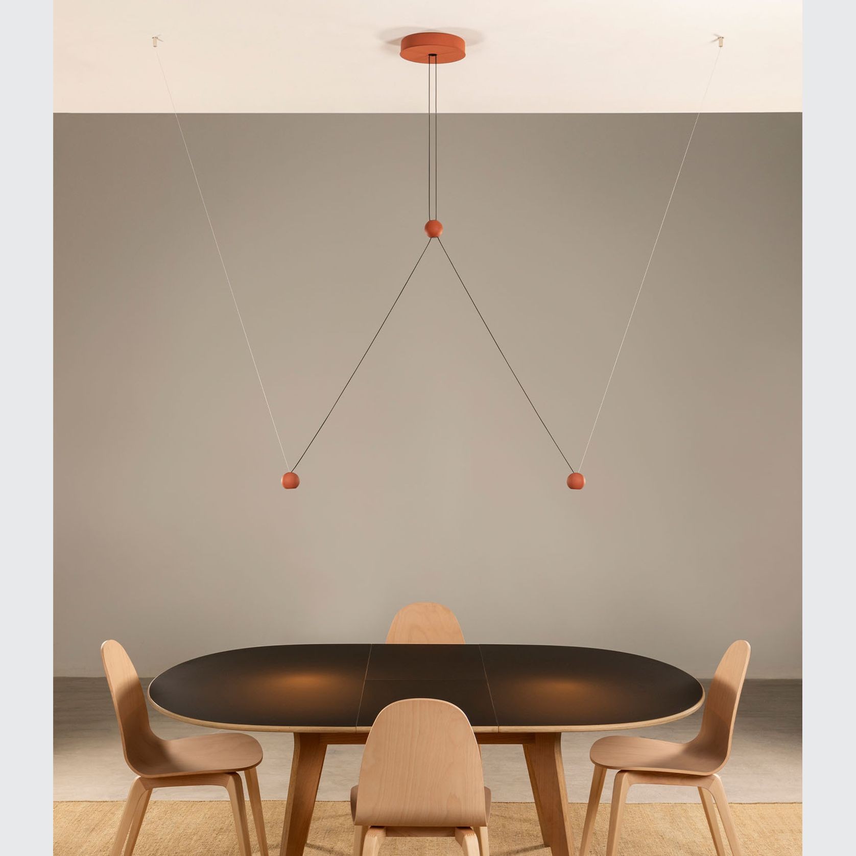 Compass Cluster Pendant Light gallery detail image