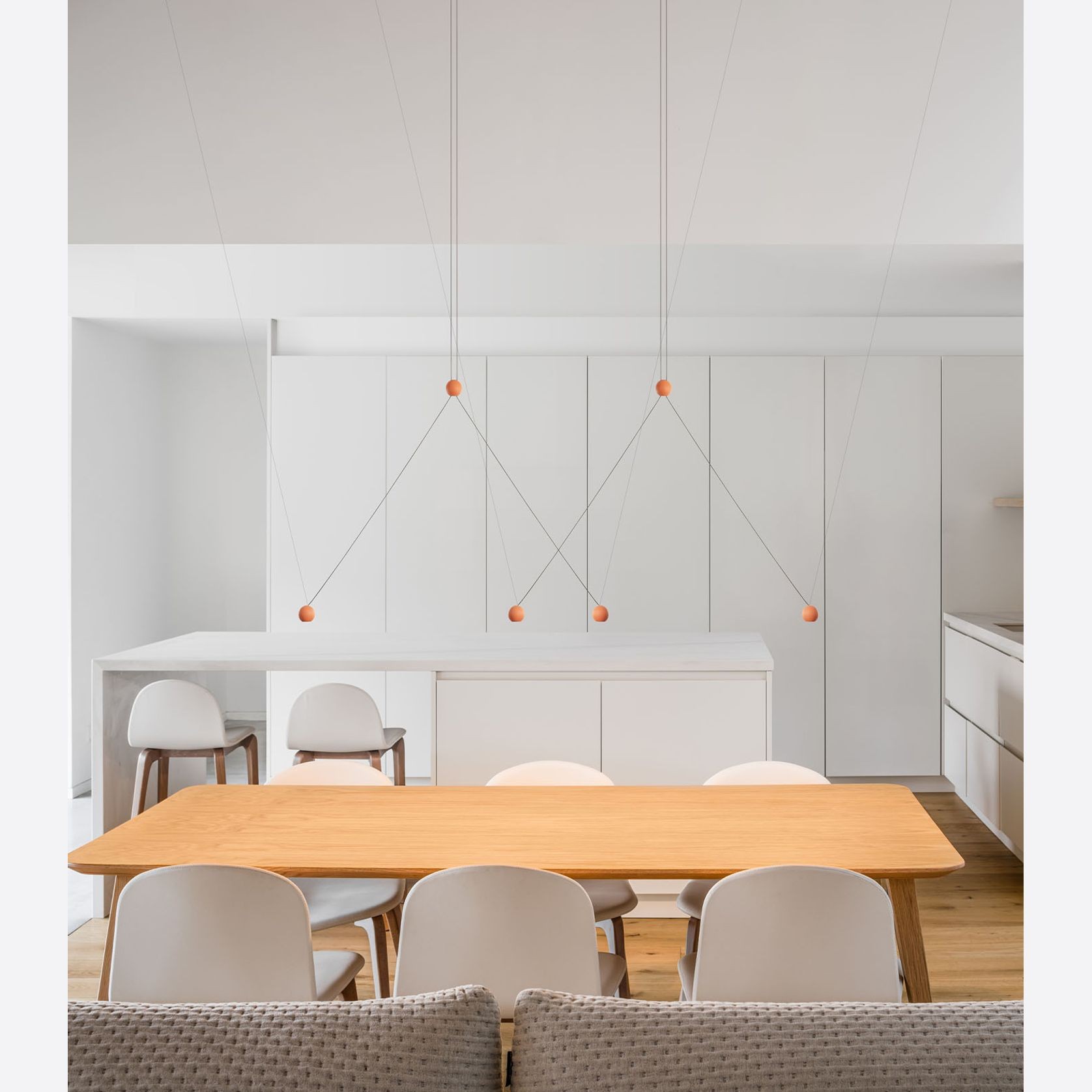 Compass Cluster Pendant Light gallery detail image