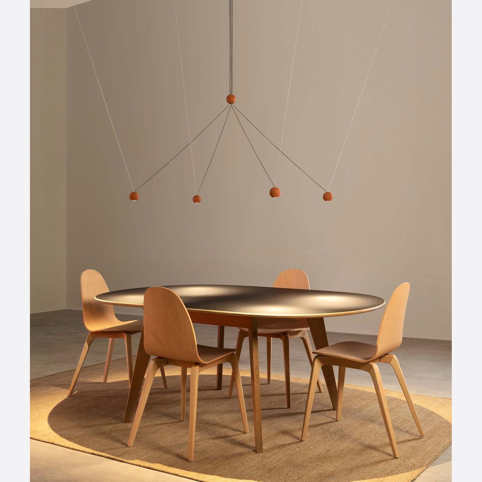 Compass Cluster Pendant Light gallery detail image