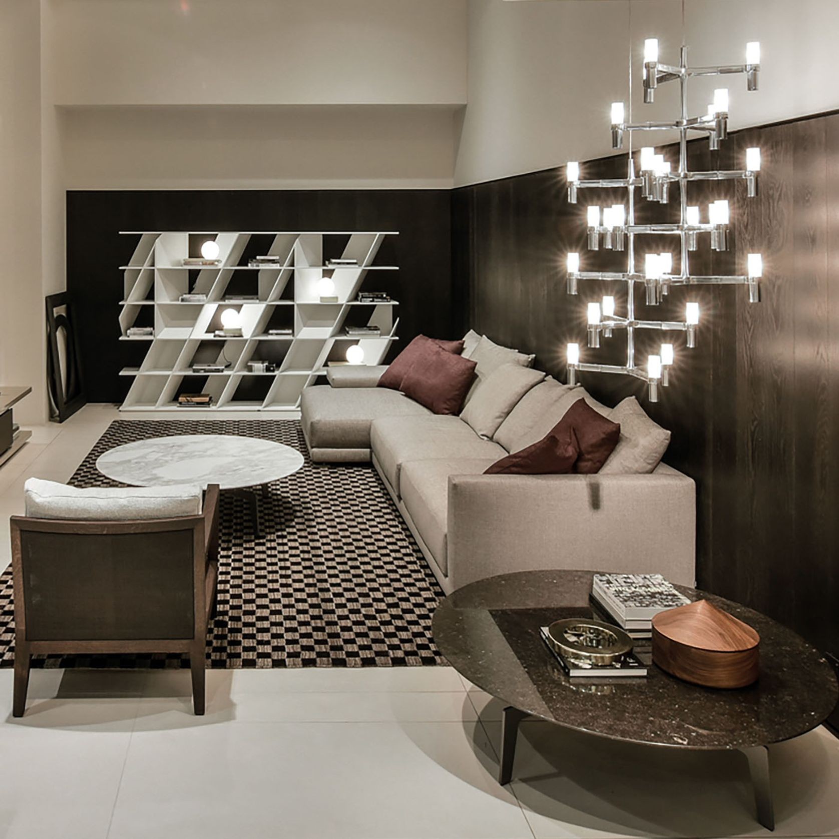 Crown Multi Pendant Light gallery detail image