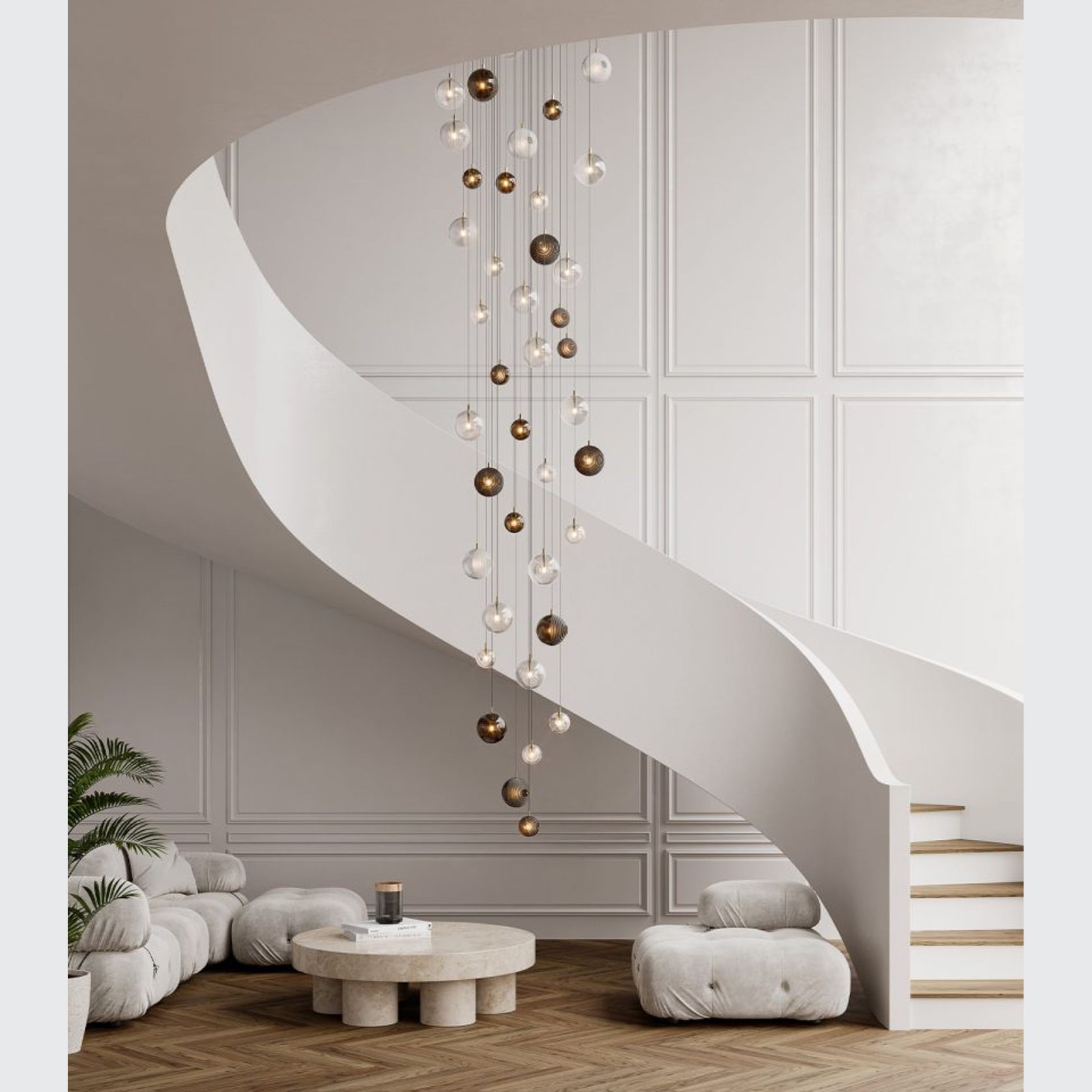 Dark & Bright Star Pendant Light gallery detail image