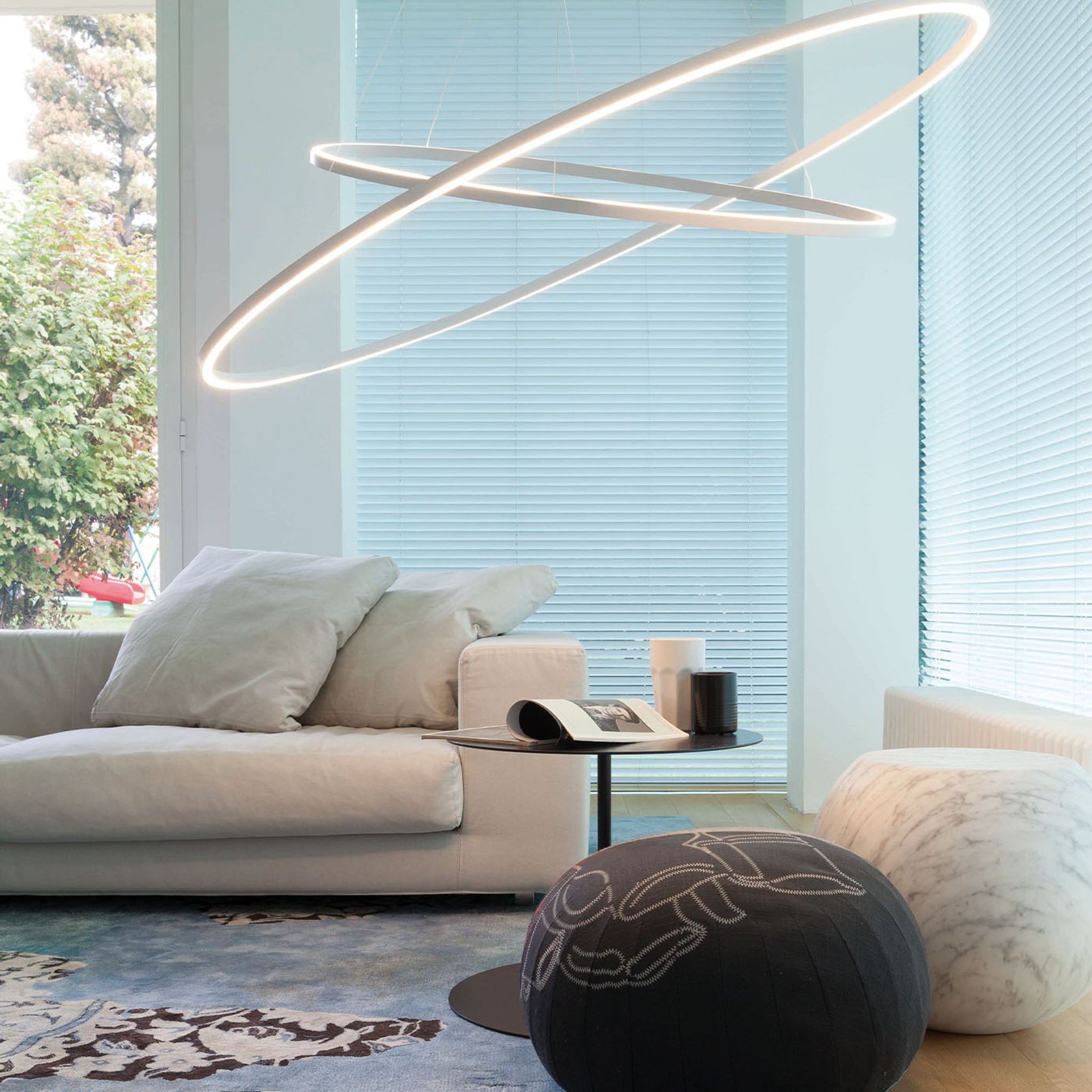 Ellisse Double Pendant Light gallery detail image