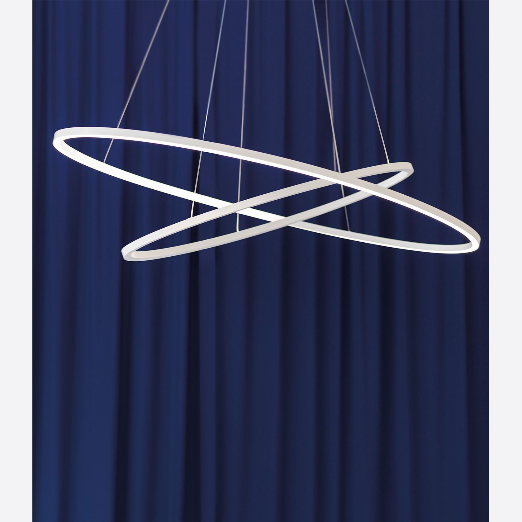 Ellisse Double Pendant Light gallery detail image