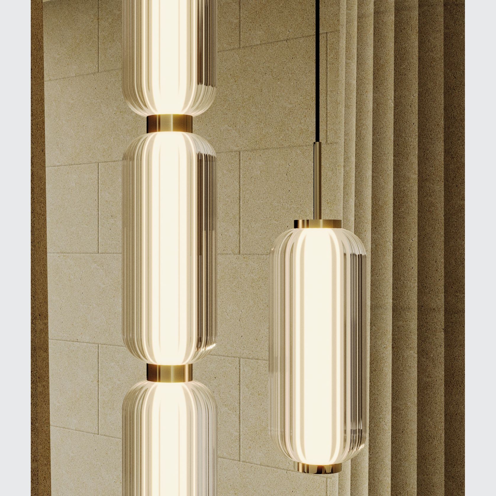 Elma 3lt Pendant Light gallery detail image