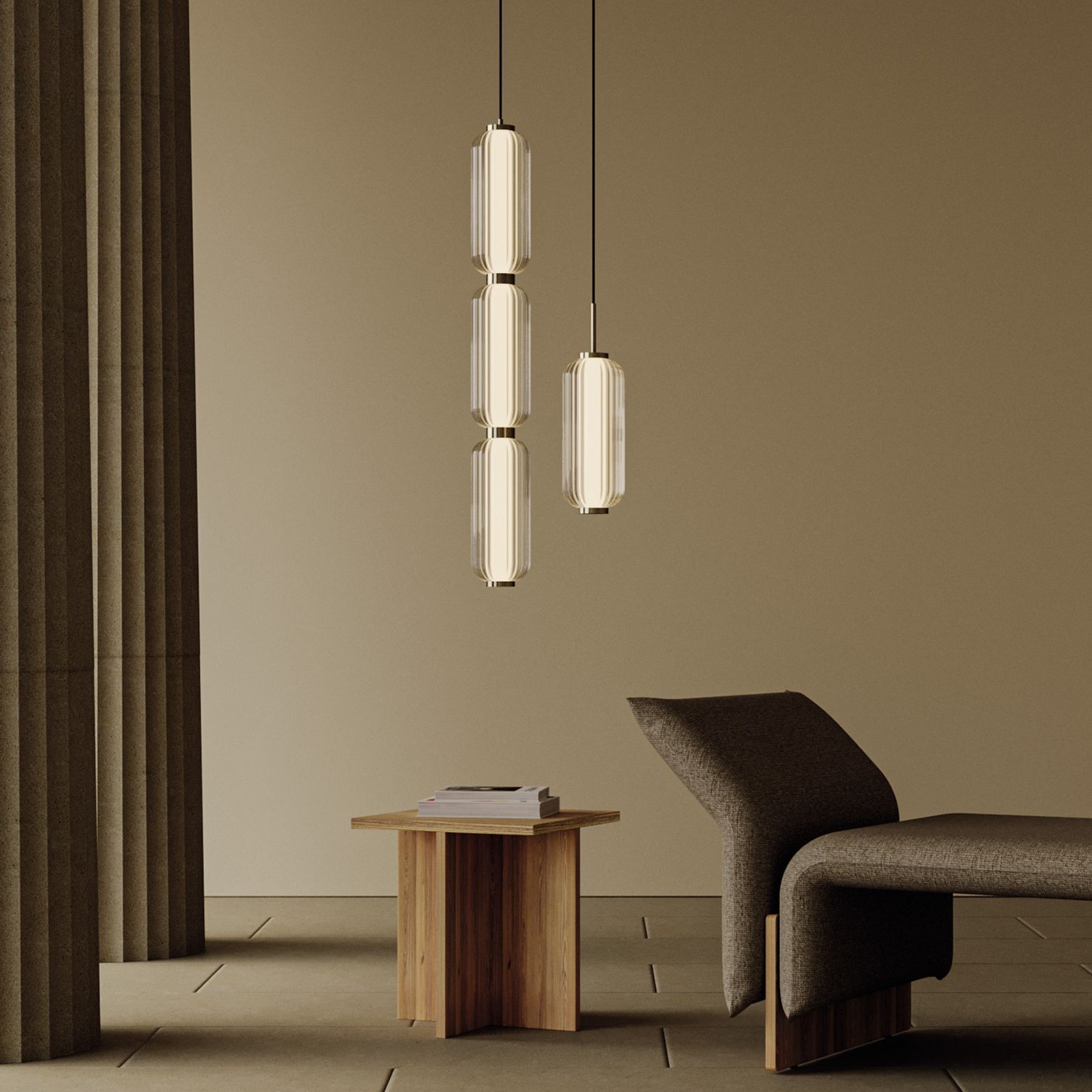 Elma 3lt Pendant Light gallery detail image