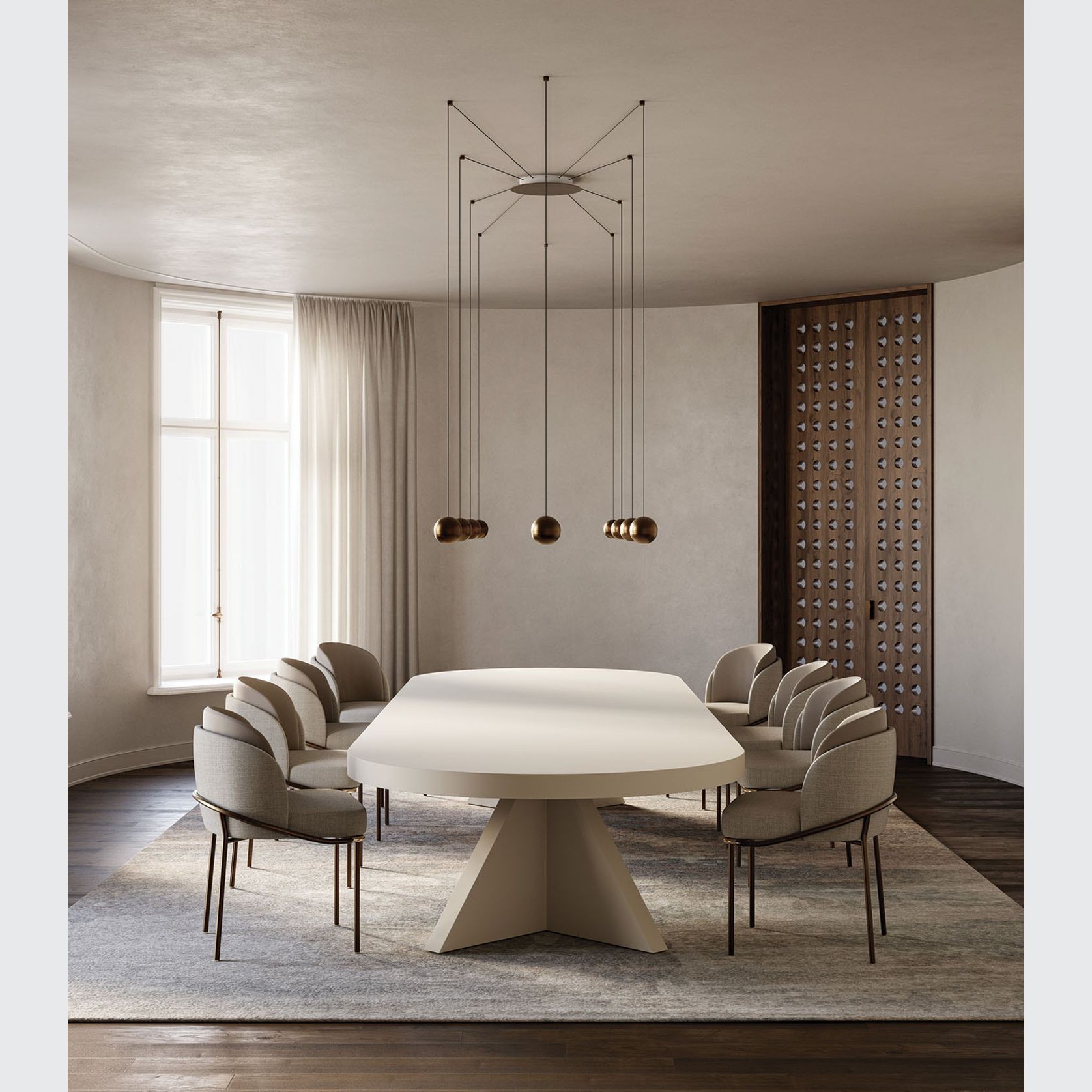 Groove Cluster Pendant Light gallery detail image