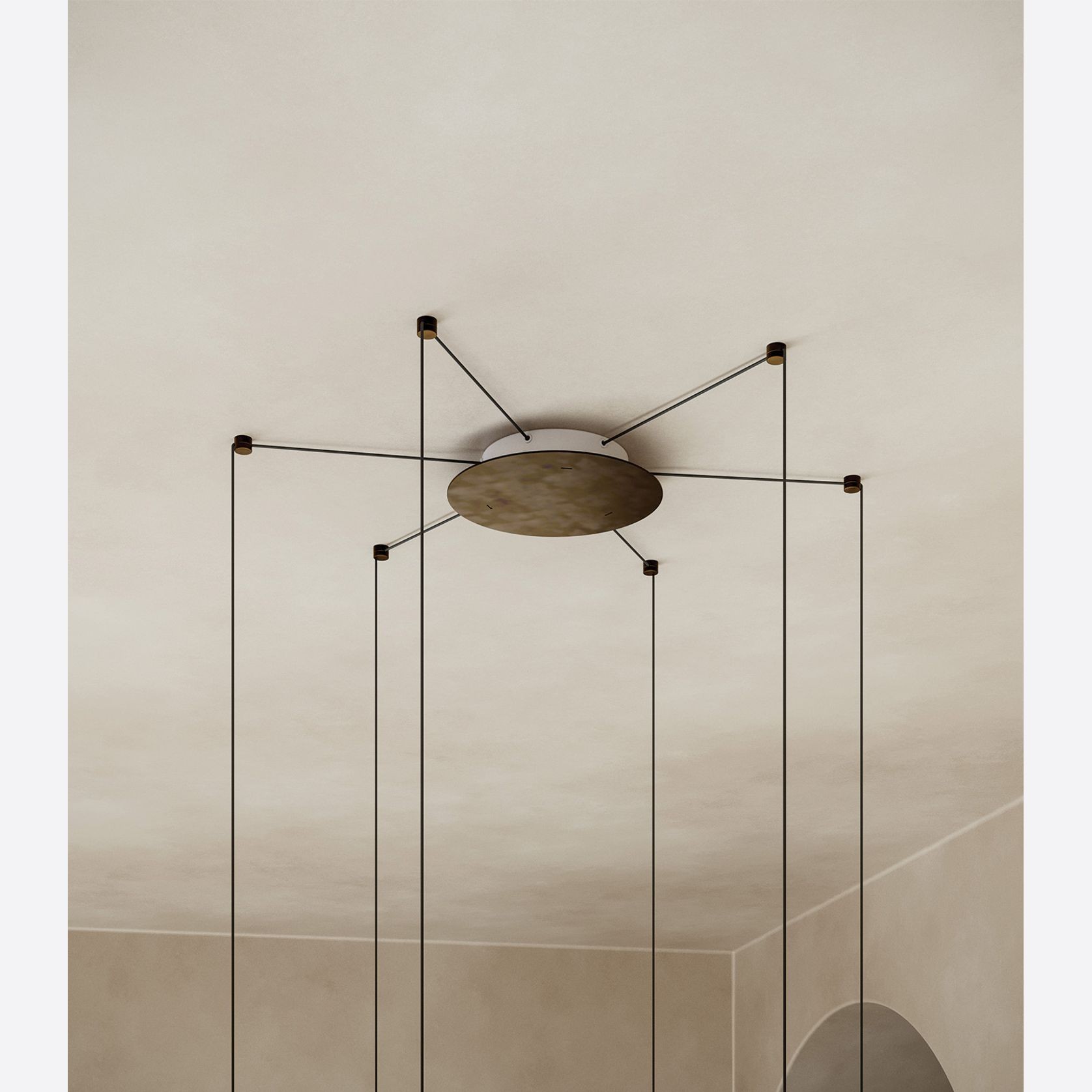Levante Cluster Pendant Light gallery detail image