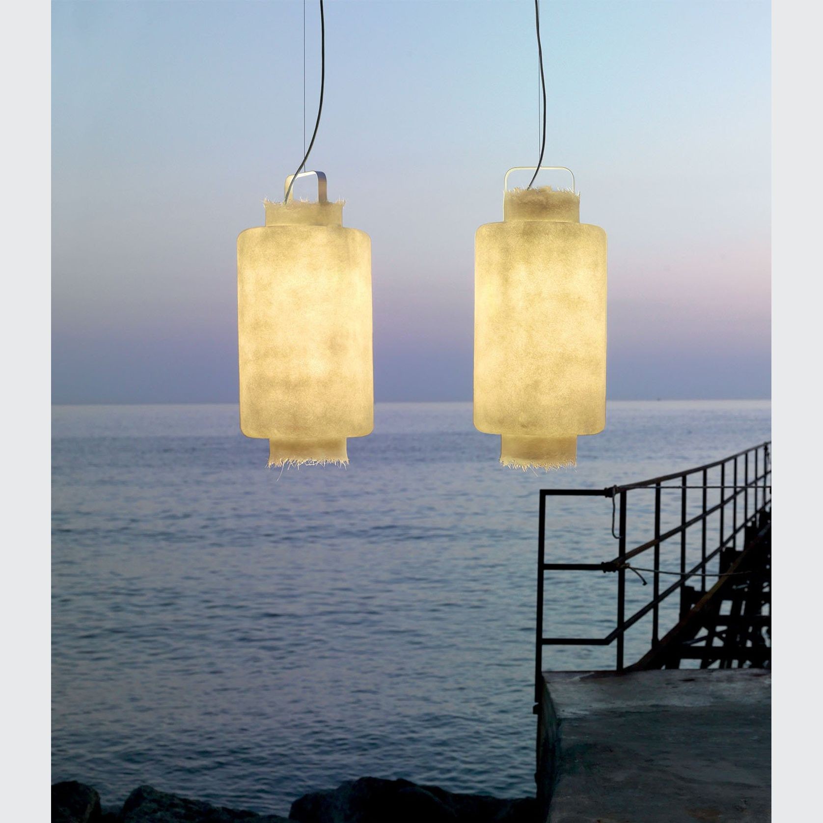 Kimono Outdoor Pendant Light gallery detail image