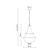 Lady D Pendant Light gallery detail image