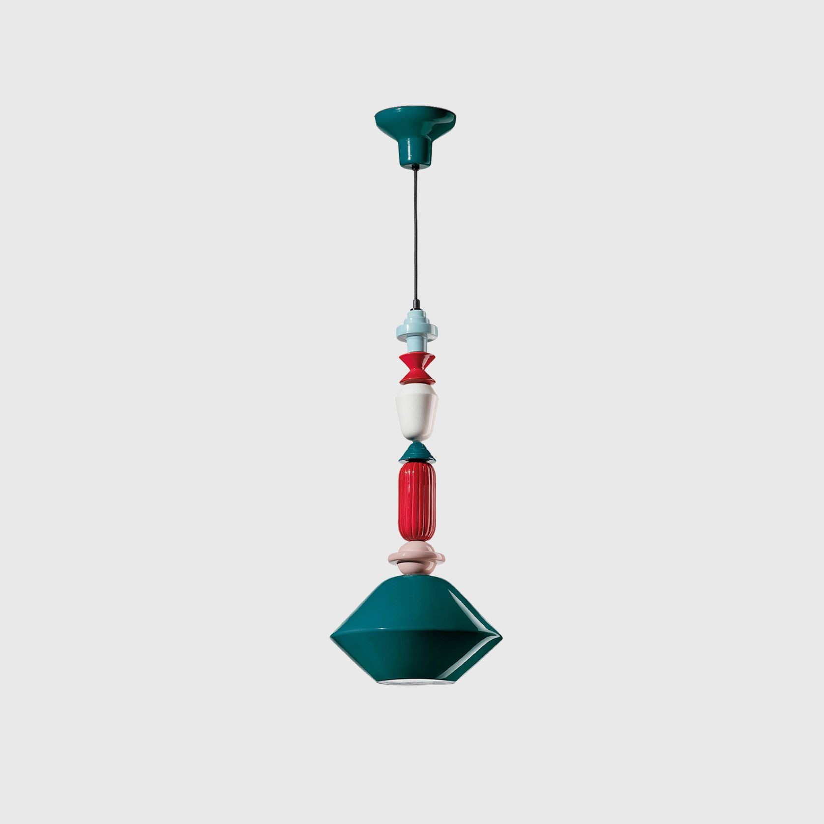 Lariat Diamond Pendant Light gallery detail image