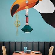 Lariat Diamond Pendant Light gallery detail image