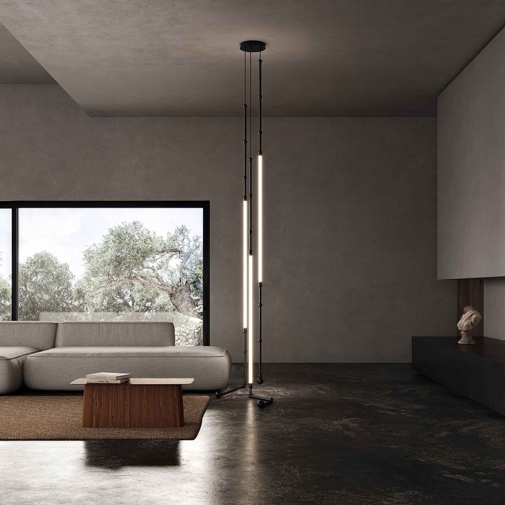 Leda 3lt Pendant Light gallery detail image