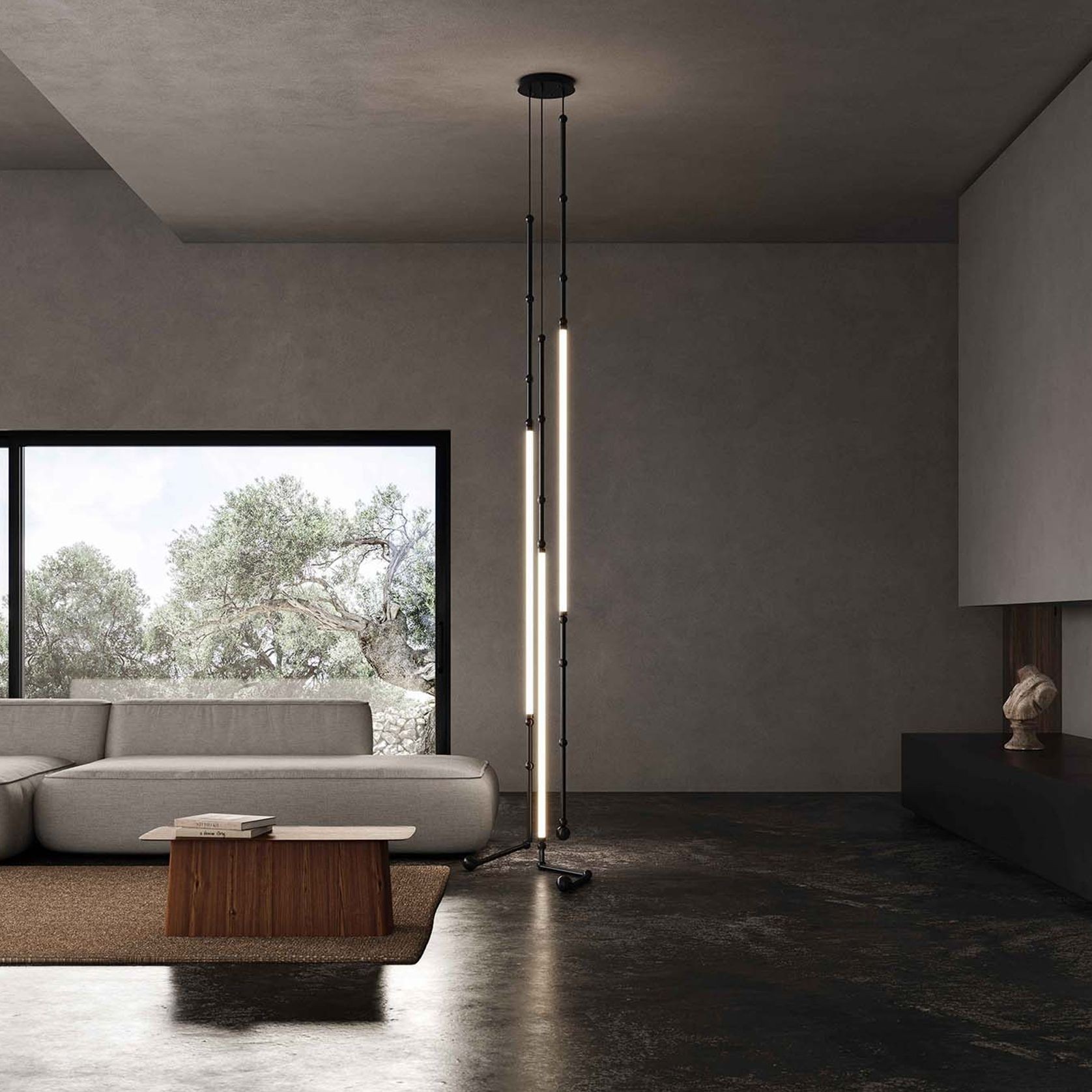 Leda 3lt Pendant Light gallery detail image
