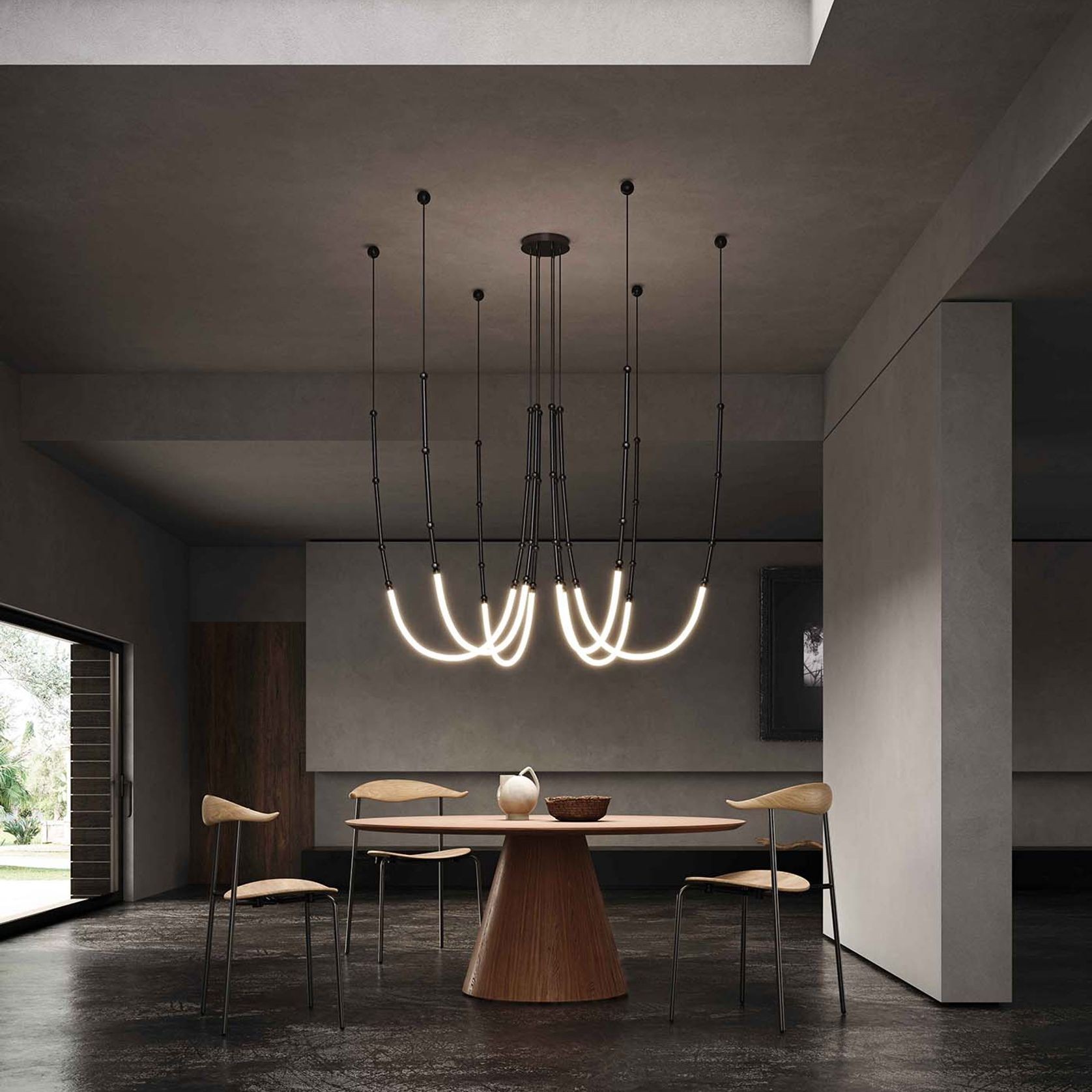 Leda 6lt Pendant Light gallery detail image