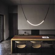 Leda Curve Pendant Light gallery detail image