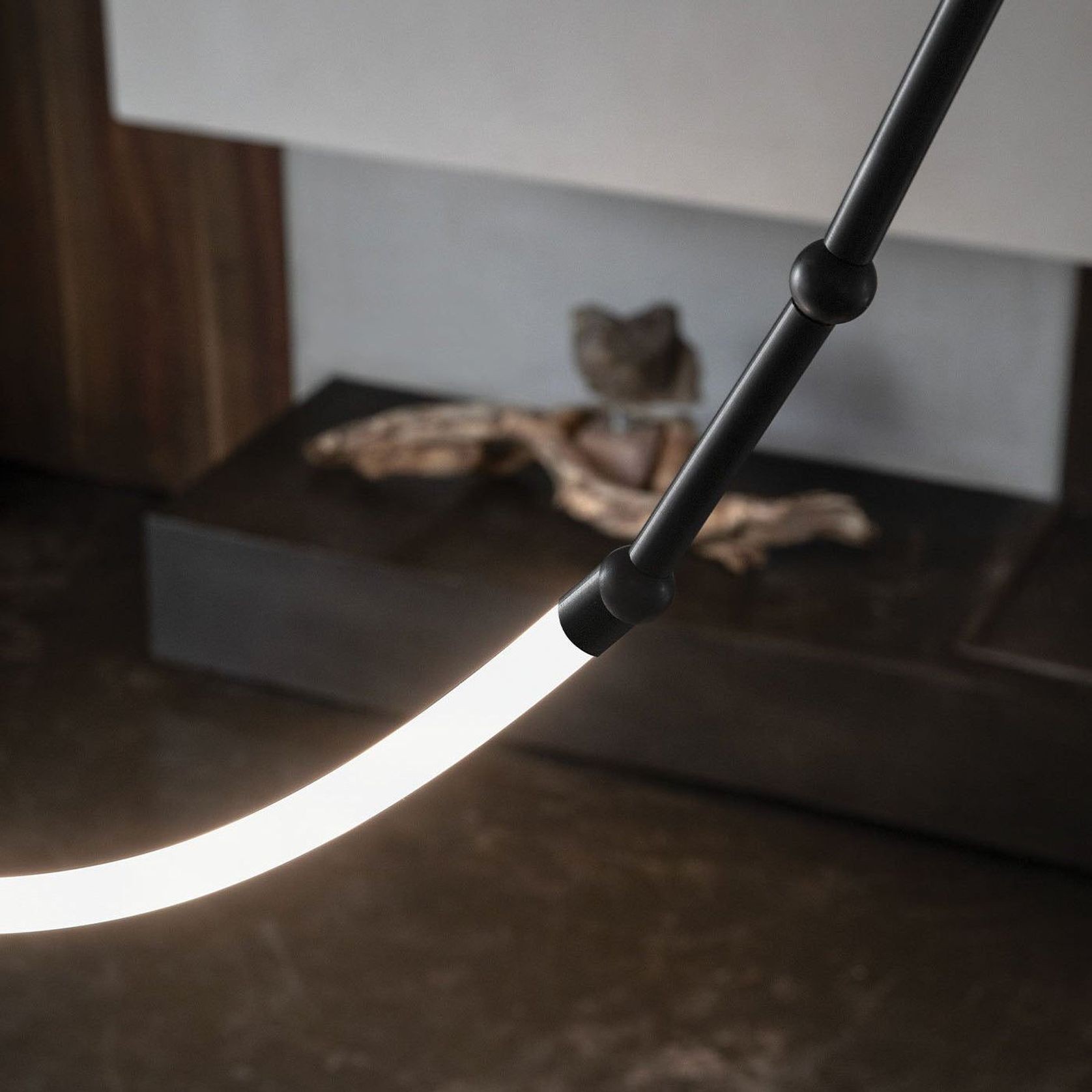 Leda Curve Pendant Light gallery detail image