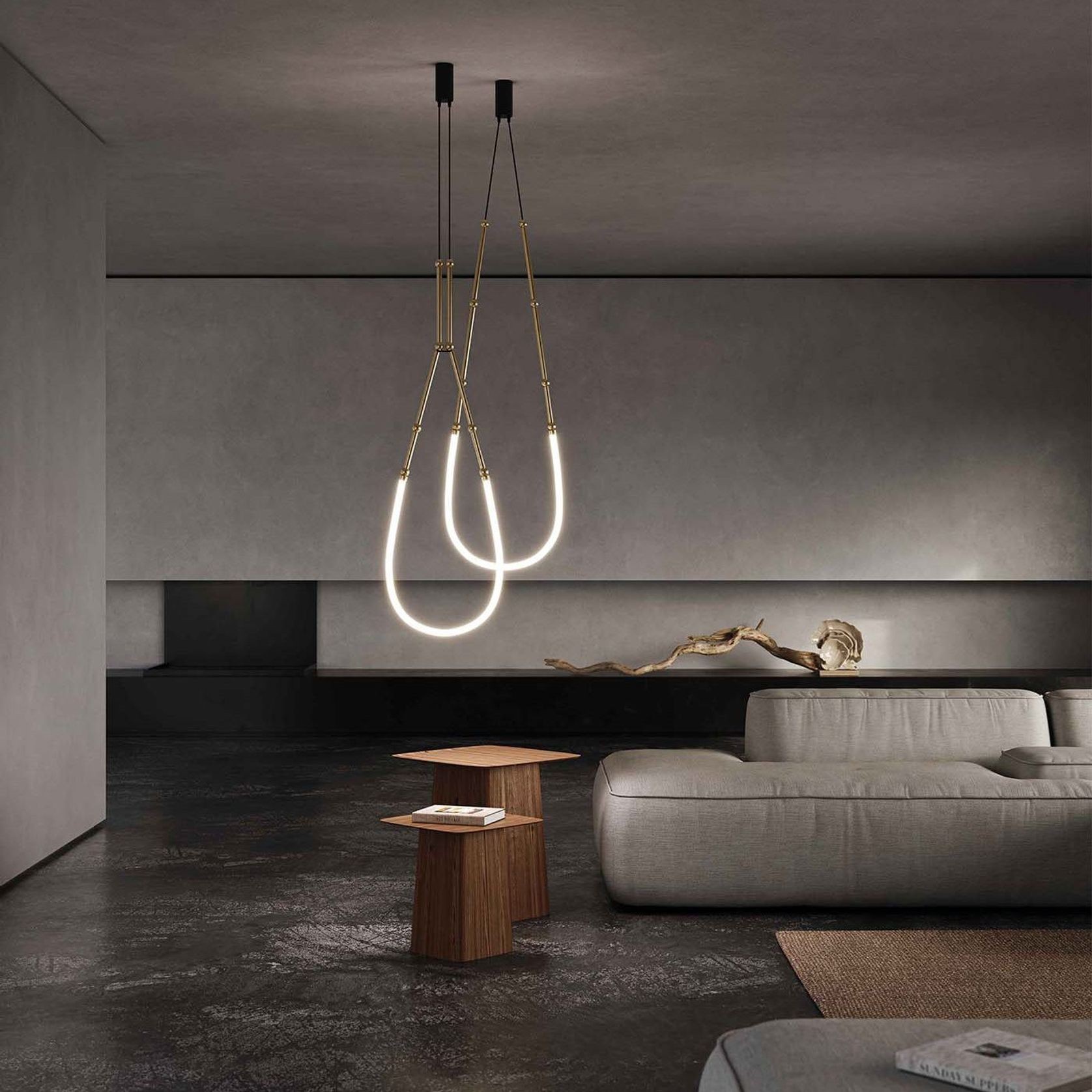 Leda Drop Pendant Light gallery detail image