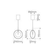 Lens Pendant Light gallery detail image