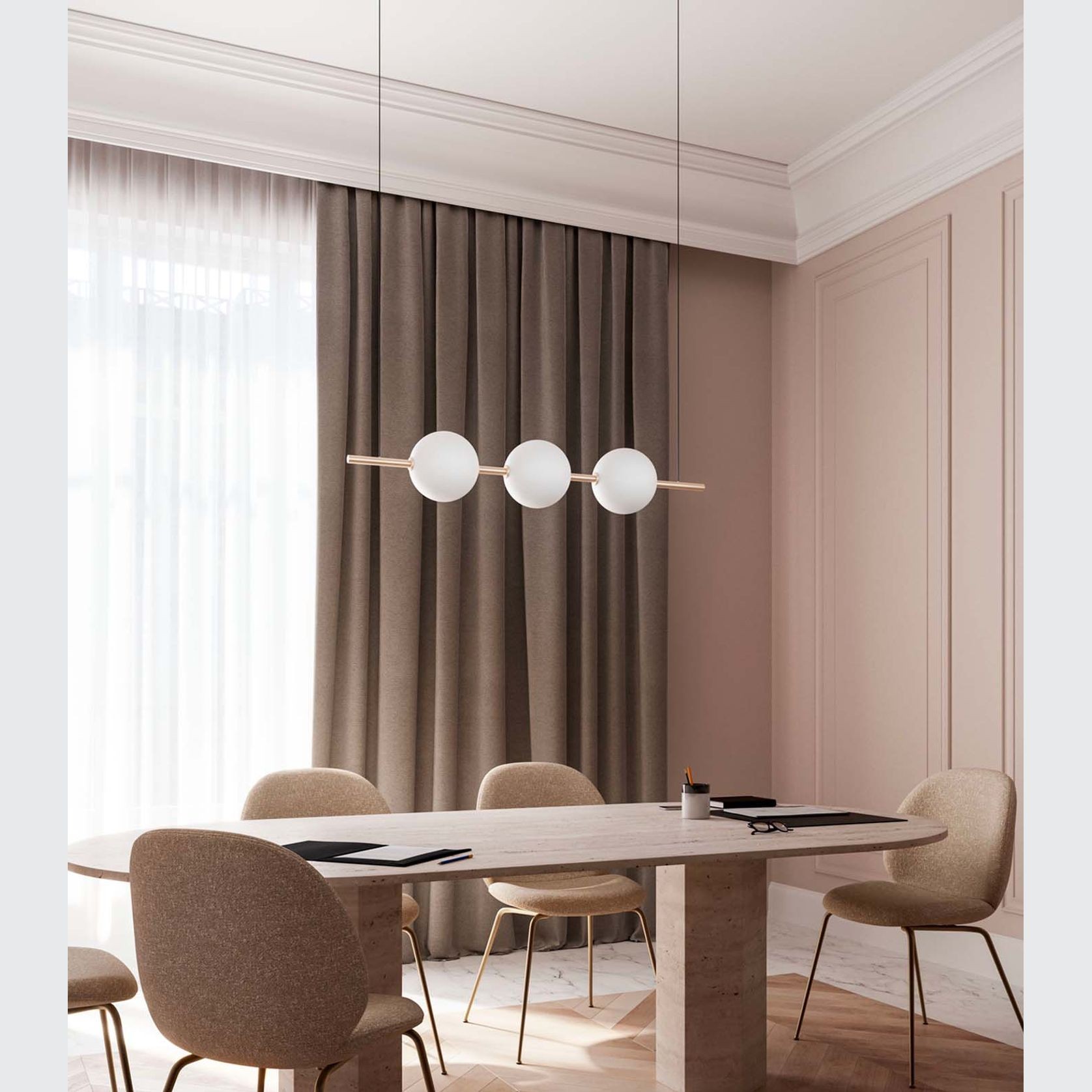 Alma 3lt Pendant Light gallery detail image