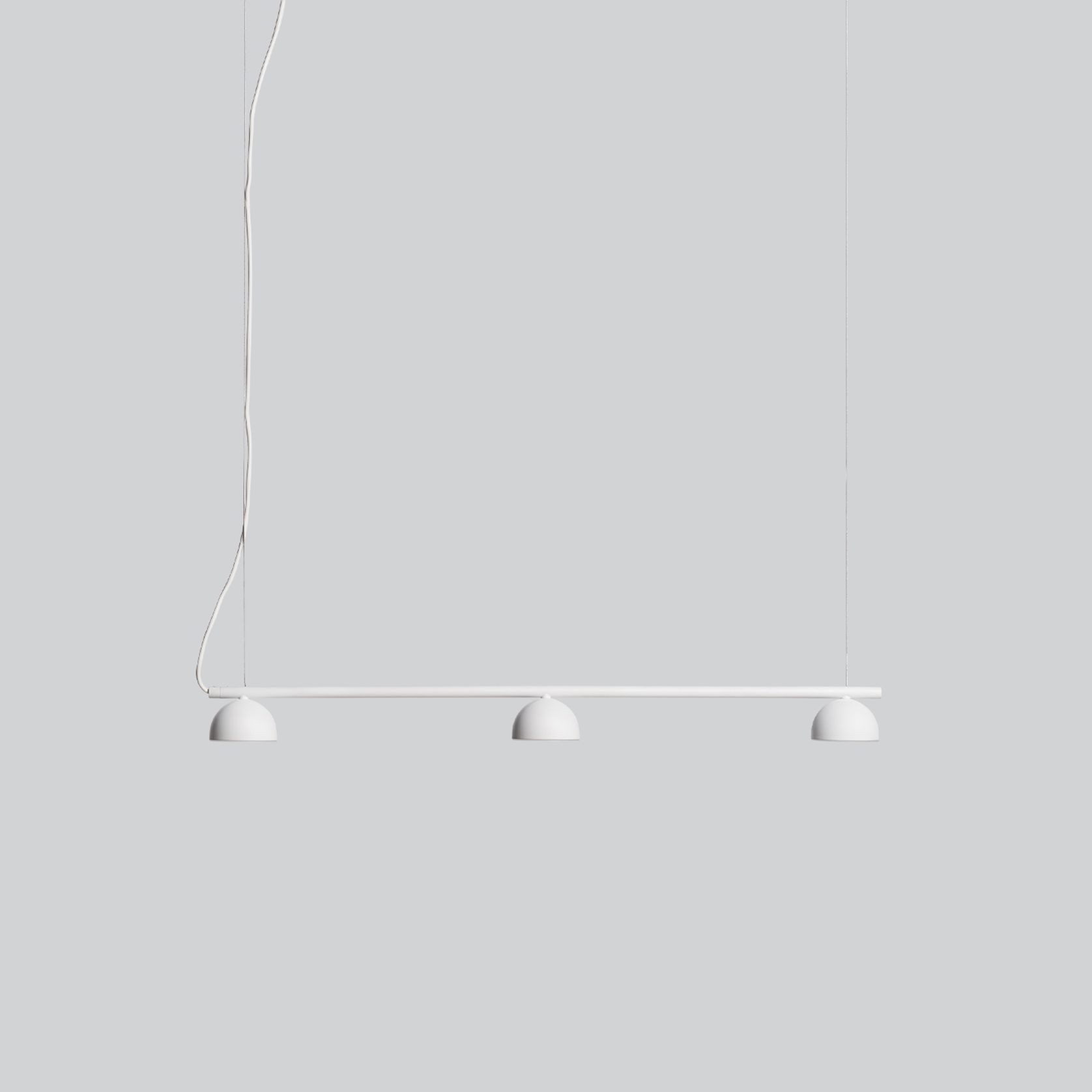 Blush Rail 3lt Pendant Light gallery detail image