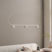 Blush Rail 3lt Pendant Light gallery detail image