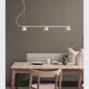 Blush Rail 3lt Pendant Light gallery detail image