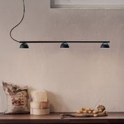 Blush Rail 3lt Pendant Light gallery detail image