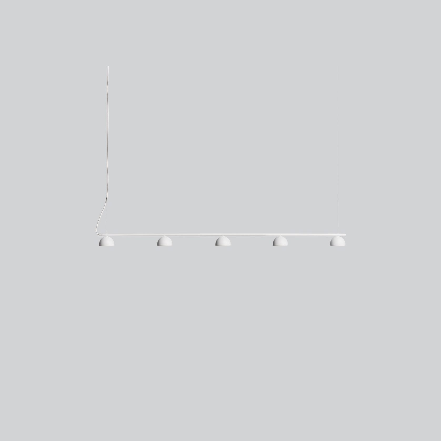 Blush Rail 5lt Pendant Light gallery detail image