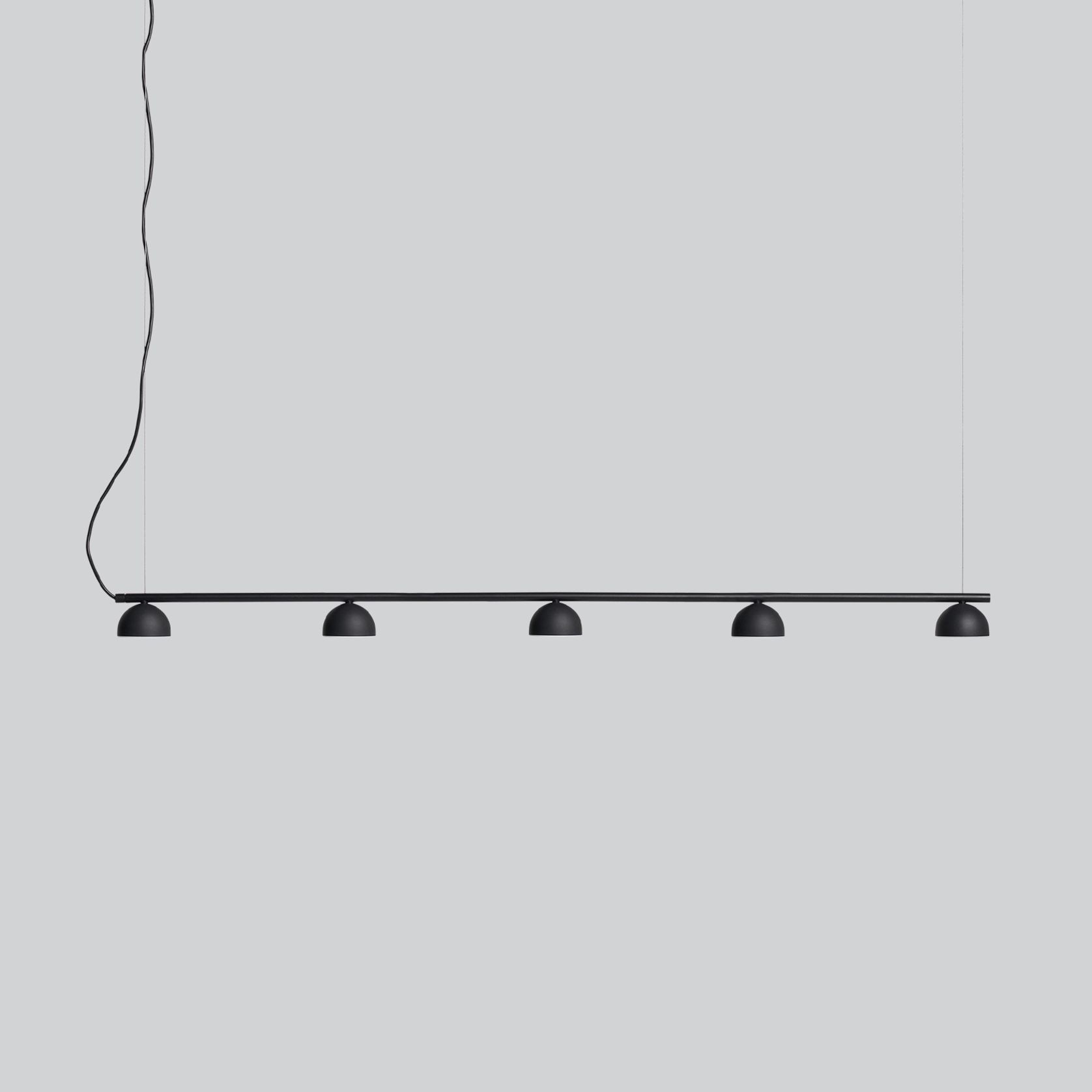 Blush Rail 5lt Pendant Light gallery detail image