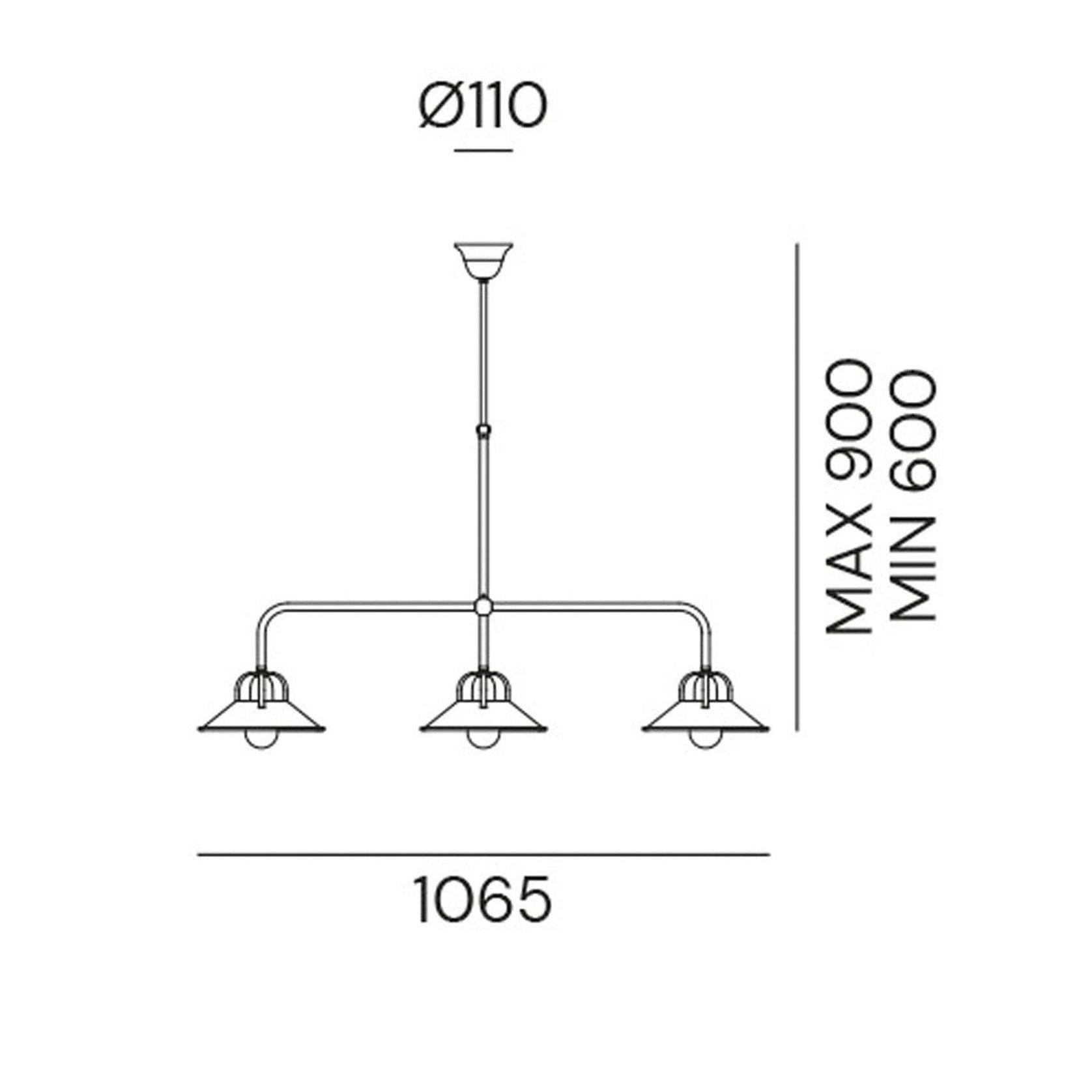 Cascina Suspension Pendant gallery detail image
