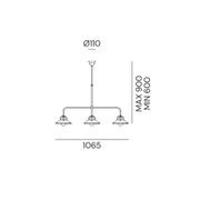 Cascina Suspension Pendant gallery detail image