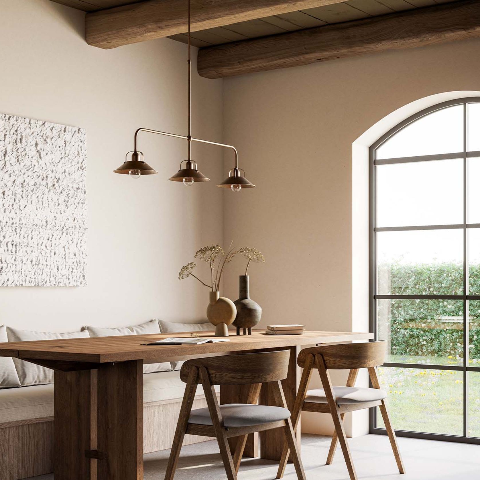 Cascina 3lt Pendant Light gallery detail image