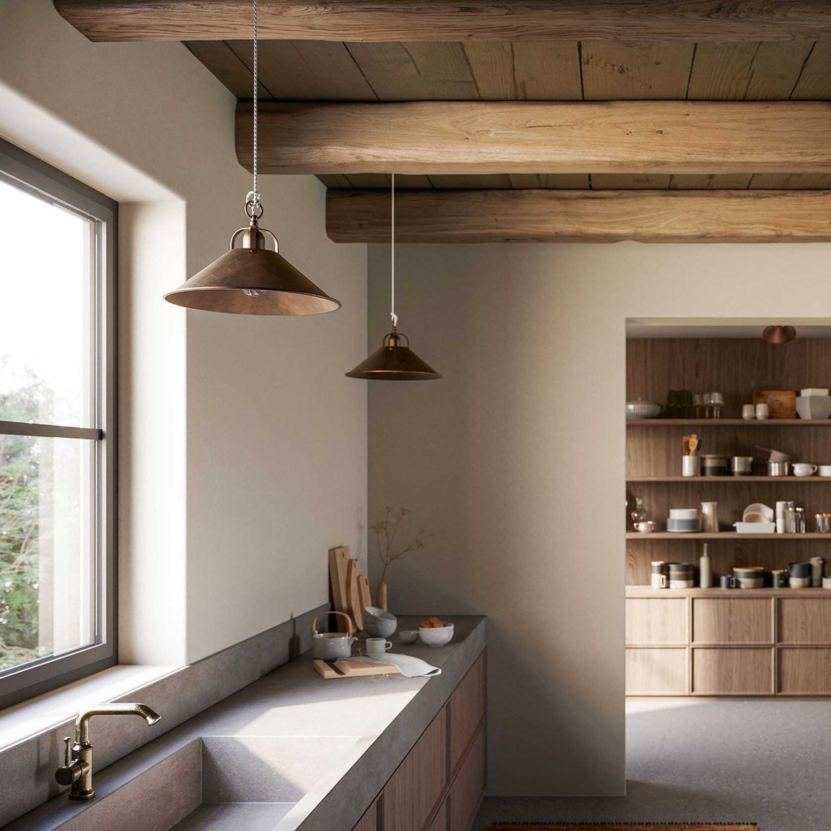 Cascina Pendant Light by Il Fanale gallery detail image