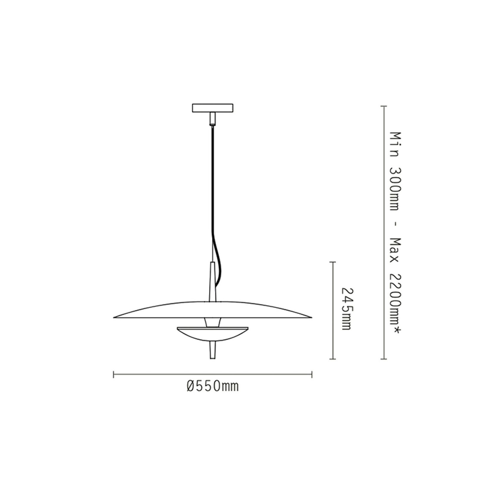 Luna Pendant Light gallery detail image