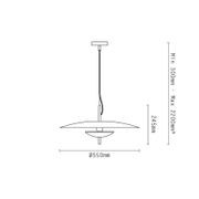 Luna Pendant Light gallery detail image