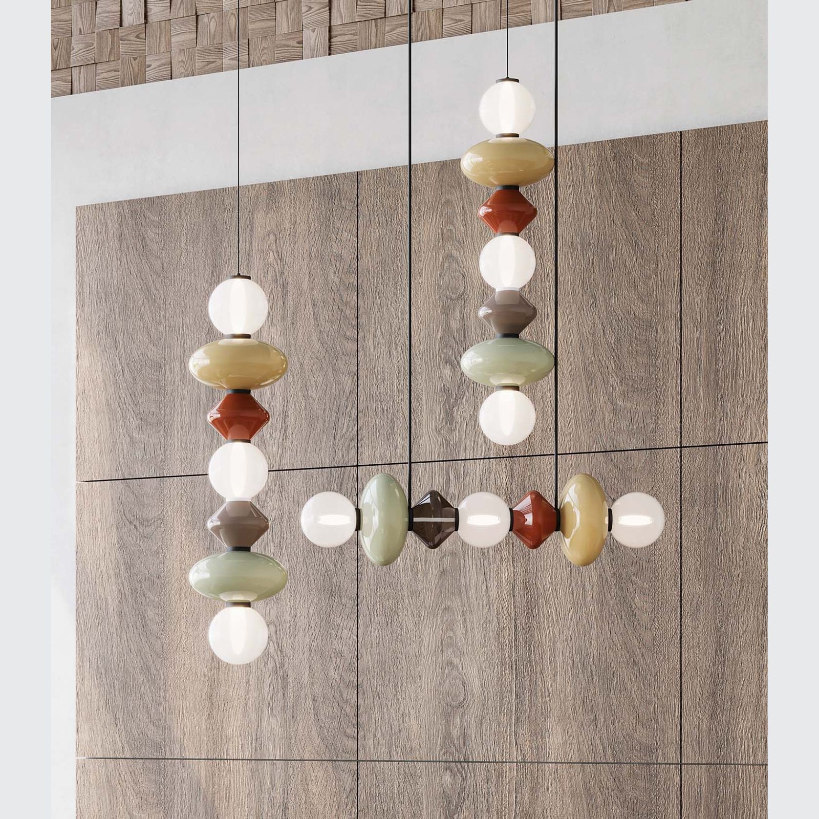 Mapi Vertical Pendant Light gallery detail image