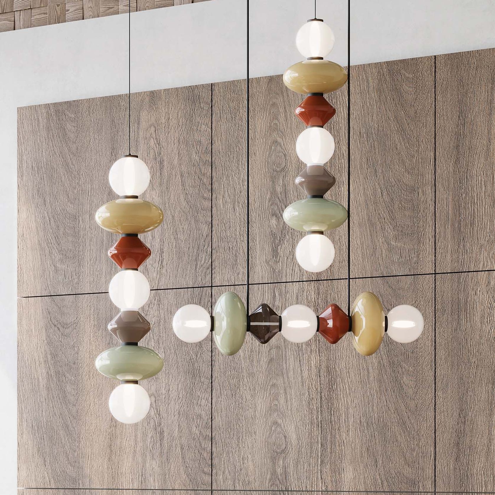 Mapi Vertical Pendant Light gallery detail image