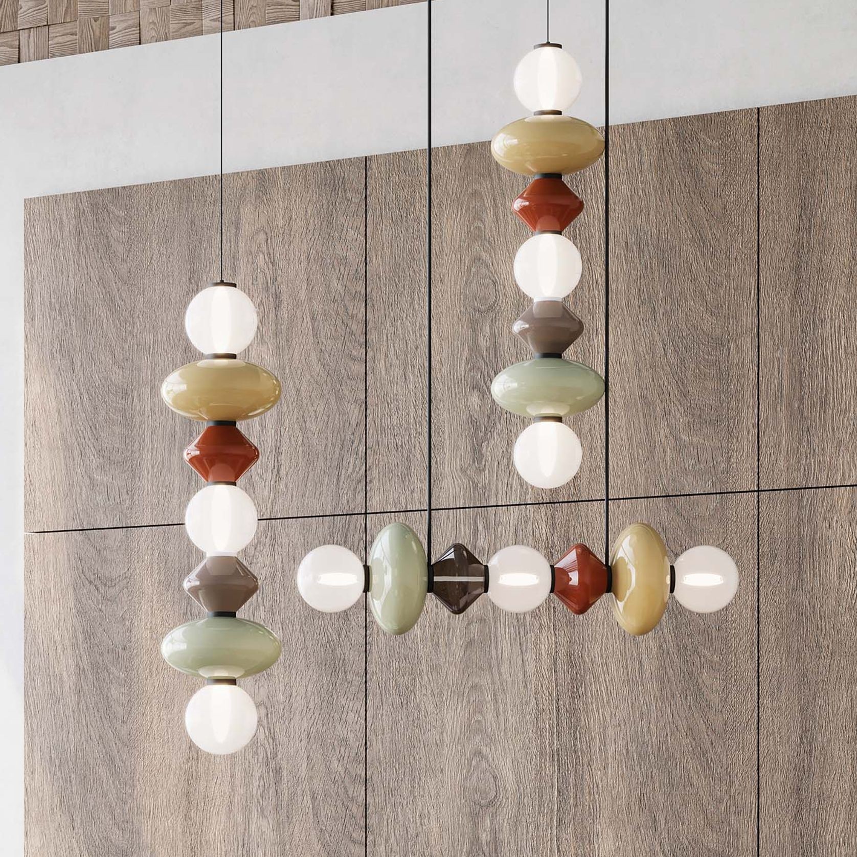 Mapi Vertical Pendant Light gallery detail image