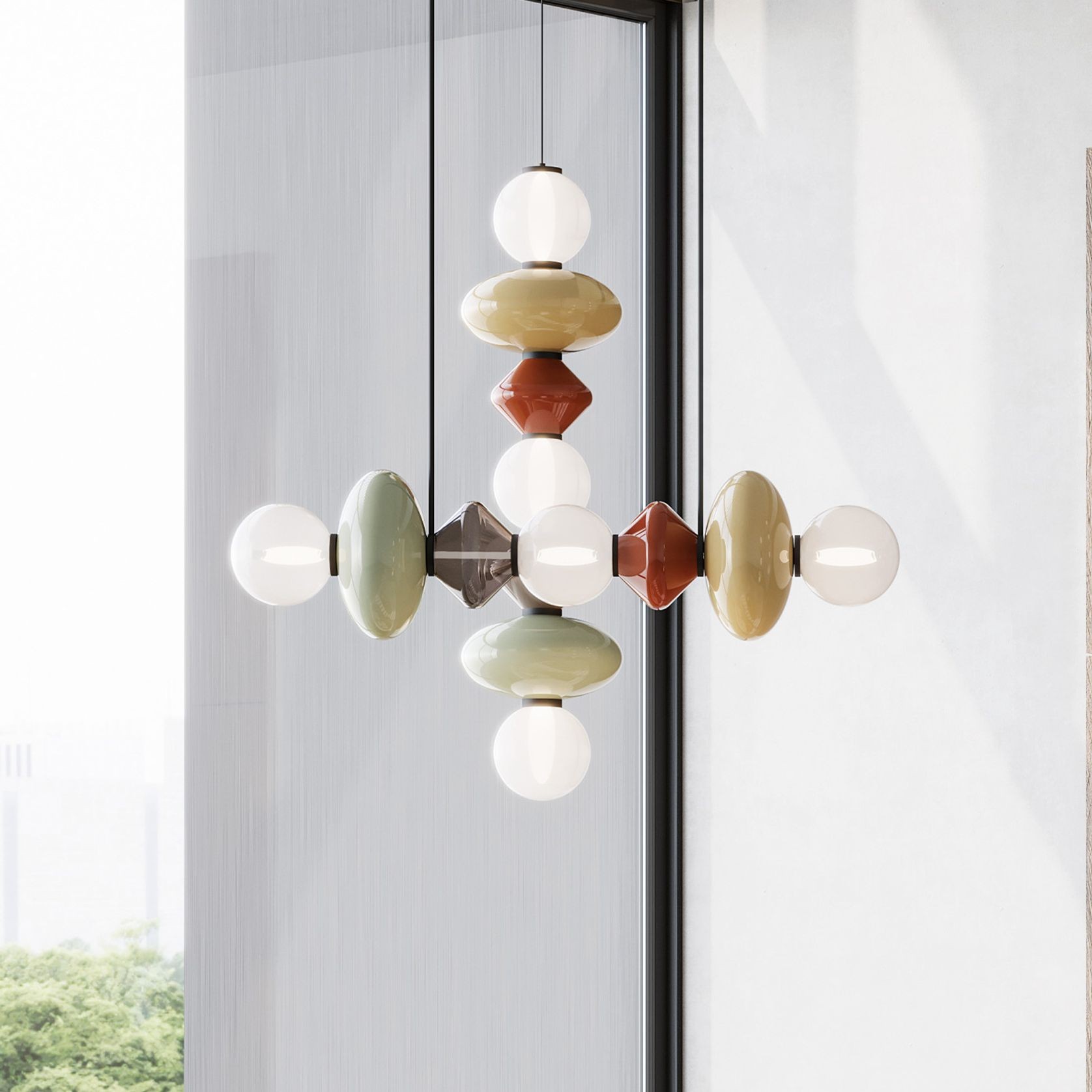 Mapi Vertical Pendant Light gallery detail image