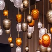 Metamorphosis Gold Pendant Light gallery detail image