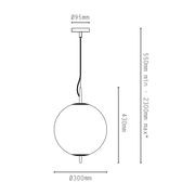 Nova Globe Pendant Light gallery detail image