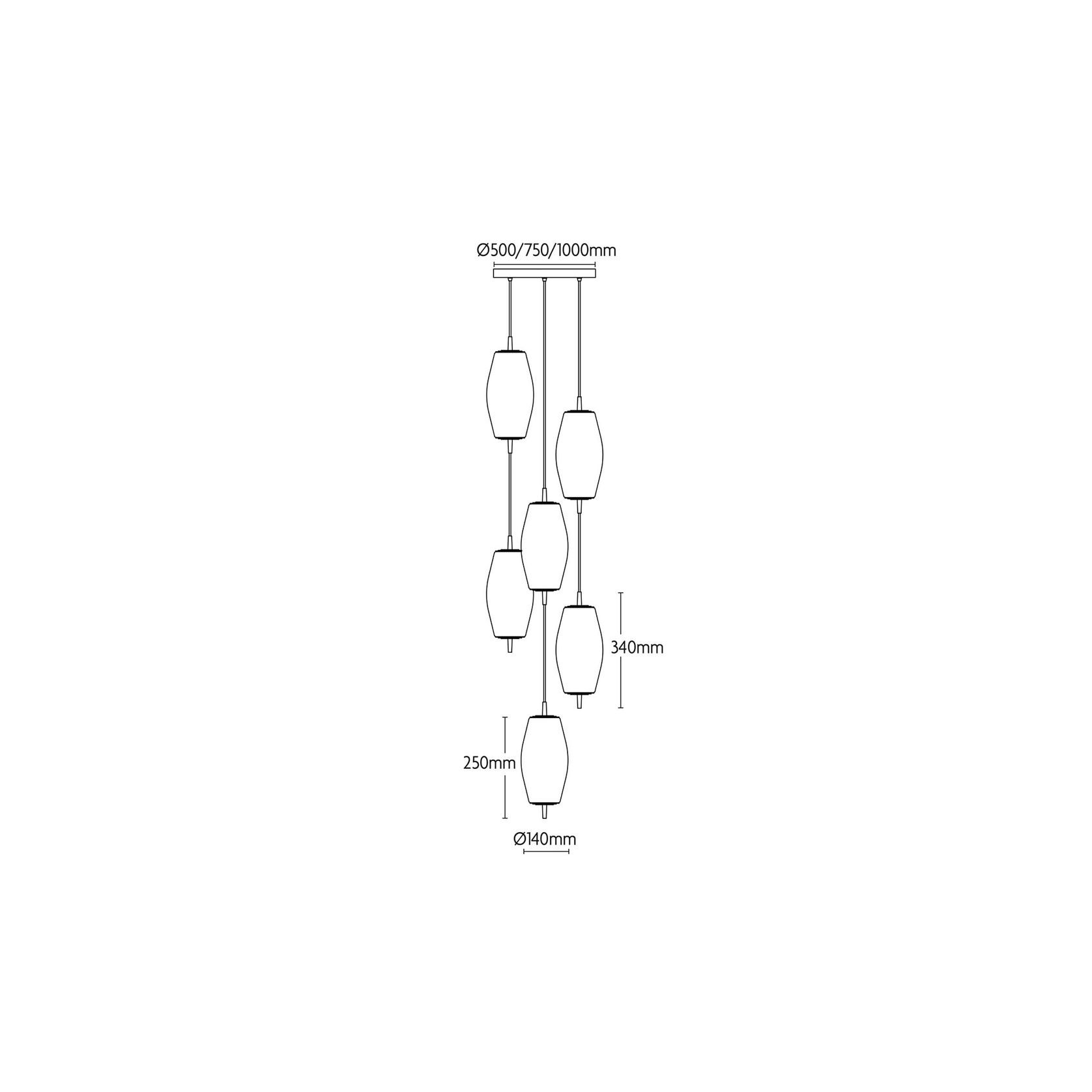 Nova Slim Pendant Light gallery detail image