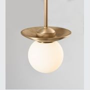 Orbit Brass Pendant Light gallery detail image