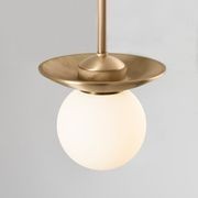 Orbit Brass Pendant Light gallery detail image