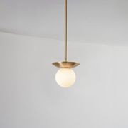 Orbit Brass Pendant Light gallery detail image