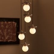 Orbit Stone 6lt Pendant Light gallery detail image