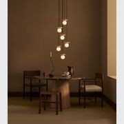 Orbit Stone 6lt Pendant Light gallery detail image